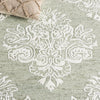 Safavieh Glamour GLM619W Assorted / Sage Area Rug Detail