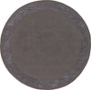Safavieh Glamour GLM623F Dark Grey Area Rug Round