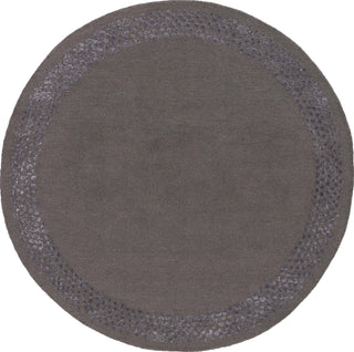 Safavieh Glamour GLM623F Dark Grey Area Rug Round