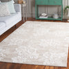 Safavieh Glamour GLM625B Beige / Ivory Area Rug Room Scene Feature