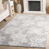 Safavieh Glamour GLM625F Grey / Ivory Area Rug Room Scene Feature