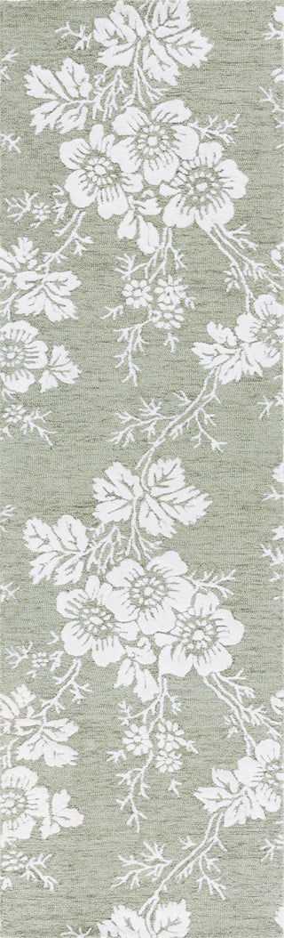 Safavieh Glamour GLM625W Sage / Ivory Area Rug Runner