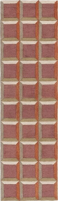 Safavieh Genre GRE101 Pink / Beige Area Rug