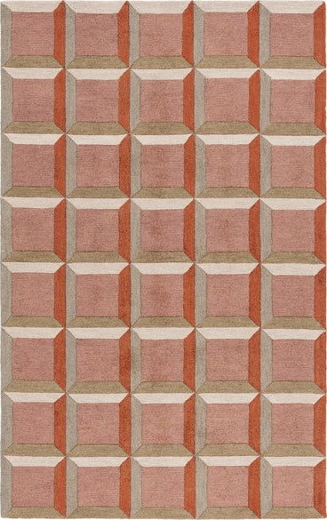 Safavieh Genre GRE101 Pink / Beige Area Rug