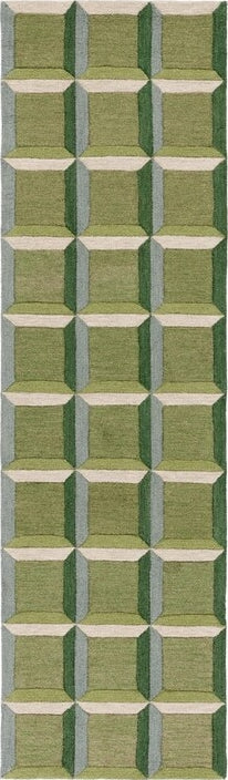 Safavieh Genre GRE101 Green / Beige Area Rug