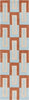 Safavieh Genre GRE102 Light Blue / Rust Area Rug