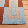 Safavieh Genre GRE102 Light Blue / Rust Area Rug