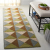 Safavieh Genre GRE103 Beige / Green Area Rug Room Scene Feature