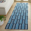 Safavieh Genre GRE105 Blue / Ivory Area Rug Room Scene Feature