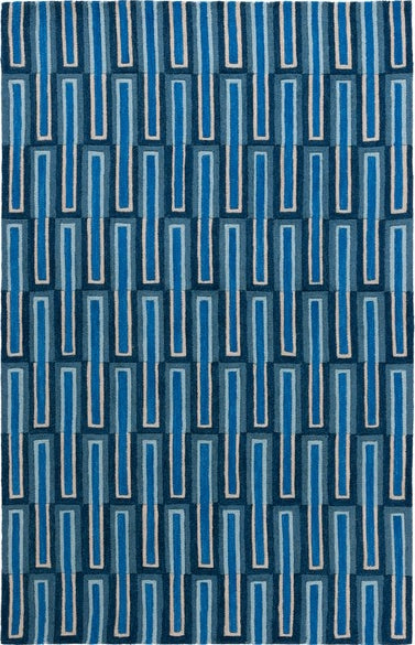 Safavieh Genre GRE105 Blue / Ivory Area Rug