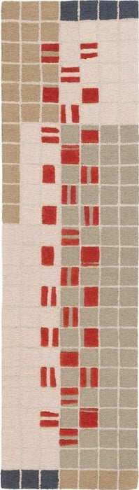 Safavieh Genre GRE206 Grey / Red Area Rug