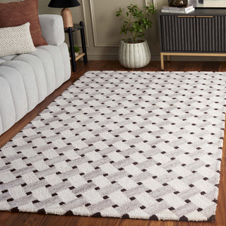 Safavieh Genre GRE302A Ivory / Brown Area Rug Room Scene