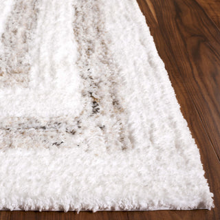 Safavieh Glory Shag GRS103A Ivory / Beige Area Rug Detail