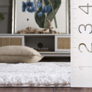 Safavieh Glory Shag GRS103A Ivory / Beige Area Rug Detail