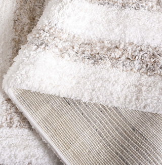 Safavieh Glory Shag GRS103A Ivory / Beige Area Rug Fold