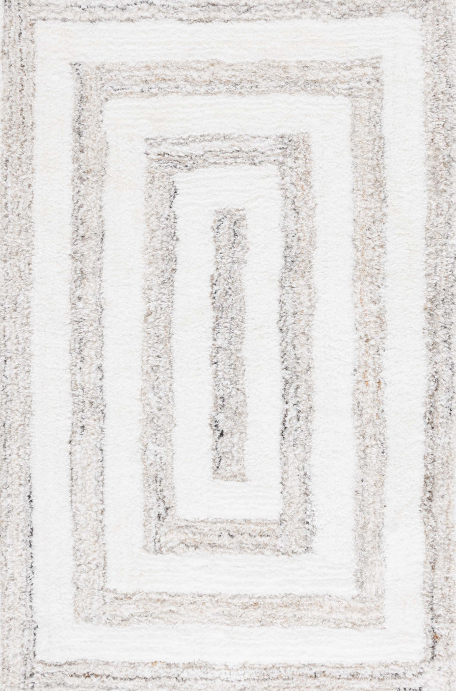 Safavieh Glory Shag GRS103A Ivory/Beige Area Rug