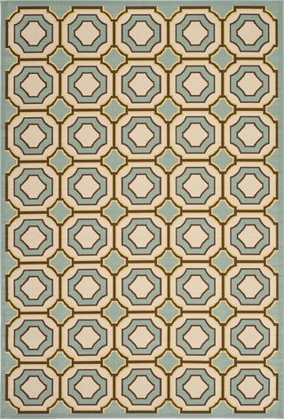 Safavieh Hampton HAM509 Light Blue / Ivory Area Rug