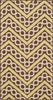 Safavieh Hampton HAM513 Brown / Ivory Area Rug