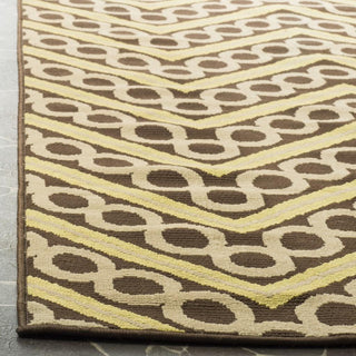 Safavieh Hampton HAM513 Brown / Ivory Area Rug