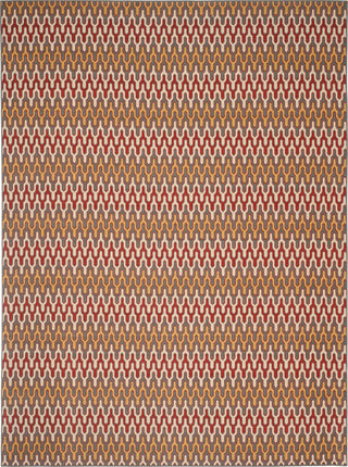 Safavieh Hampton HAM518 Dark Grey / Rust Area Rug