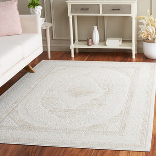 Safavieh Hanna HAN109 Taupe / Ivory Area Rug Room Scene Feature