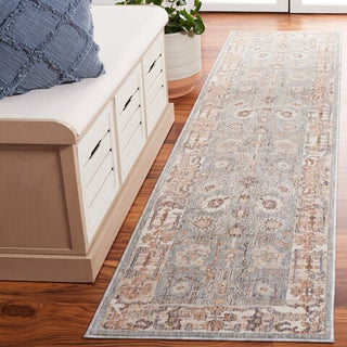 Safavieh Harlow HAR104 Ivory Grey / Sage Area Rug Room Scene Feature