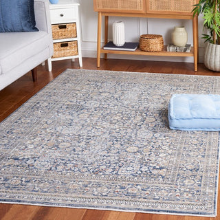 Safavieh Harlow HAR163 Ivory Blue / Grey Area Rug Room Scene Feature