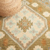 Safavieh Heritage HG226J Ivory / Light Blue Area Rug Detail