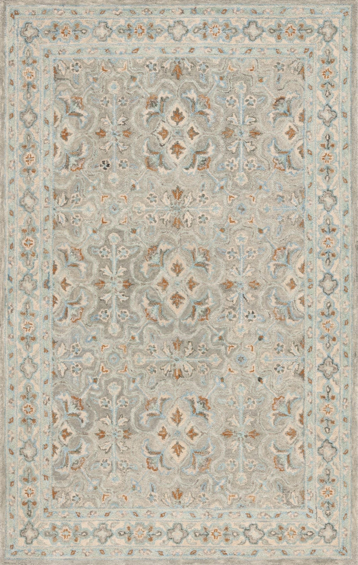 Safavieh Heritage HG227X Green / Ivory Area Rug main image