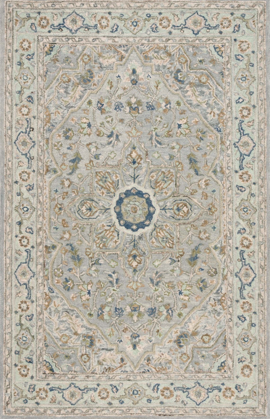 Safavieh Heritage HG228M Ivory / Blue Area Rug main image