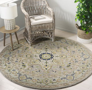 Safavieh Heritage HG228M Ivory / Blue Area Rug Room Scene Feature