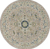 Safavieh Heritage HG228M Ivory / Blue Area Rug Round