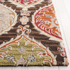 Safavieh Heritage HG230Q Red / Green Area Rug Detail