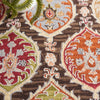 Safavieh Heritage HG230Q Red / Green Area Rug Detail