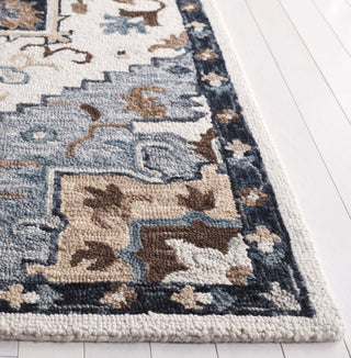 Safavieh Heritage HG552F Ivory / Grey Area Rug Detail