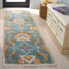 Safavieh Heritage HG553M Blue / Yellow Area Rug Room Scene Feature