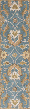 Safavieh Heritage HG553M Blue / Yellow Area Rug Runner