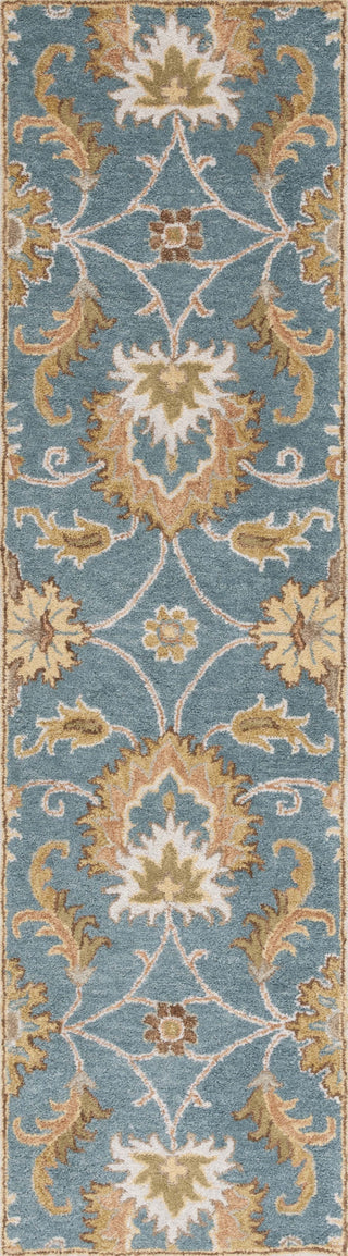 Safavieh Heritage HG553M Blue / Yellow Area Rug Runner