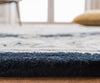 Safavieh Heritage HG625H Grey / Navy Area Rug Detail