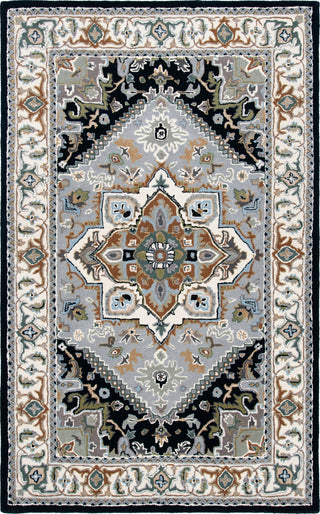 Safavieh Heritage HG625H Grey / Navy Area Rug main image