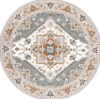 Safavieh Heritage HG625L Ivory / Light Blue Area Rug Round