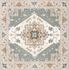 Safavieh Heritage HG625L Ivory / Light Blue Area Rug Square