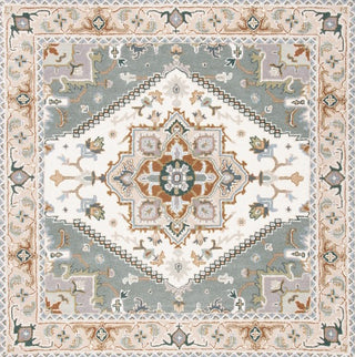 Safavieh Heritage HG625L Ivory / Light Blue Area Rug Square