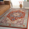 Safavieh Heritage HG625R Red / Blue Area Rug Room Scene Feature