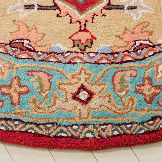 Safavieh Heritage HG625R Red / Blue Area Rug Detail