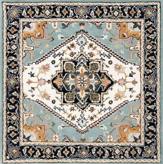 Safavieh Heritage HG625W Grey / Green Area Rug Square
