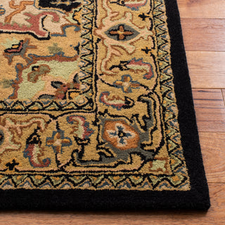 Safavieh Heritage HG625Z Black / Gold Area Rug Detail