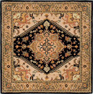 Safavieh Heritage HG625Z Black / Gold Area Rug Square