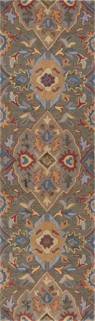 Safavieh Heritage HG653B Green / Yellow Area Rug Runner