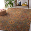 Safavieh Heritage HG653B Green / Yellow Area Rug Room Scene Feature